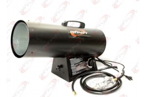 100,000 BTU PORTABLE FAN FORCED AIR LP PROPANE SPACE HEATER HEATING W/REGULATOR